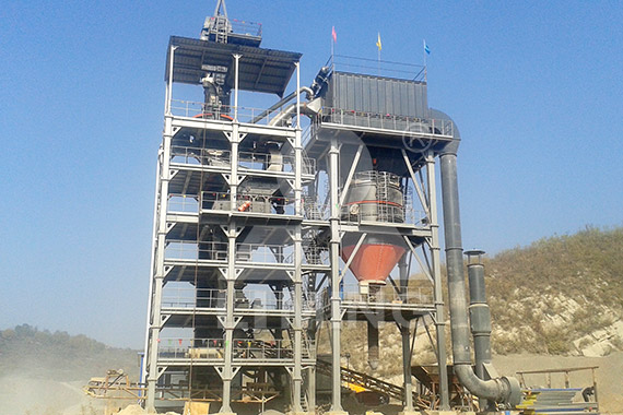 山西陽泉石灰石干法制砂生產線